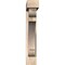Ekena Millwork Olympic Block Smooth Bracket w/ Offset Brace, Douglas Fir, 5 1/2"W x 32"D x 32"H BKT0604X32X32OLY05SDF - alternate 3
